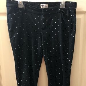 Old Navy polka dot Pixie pants